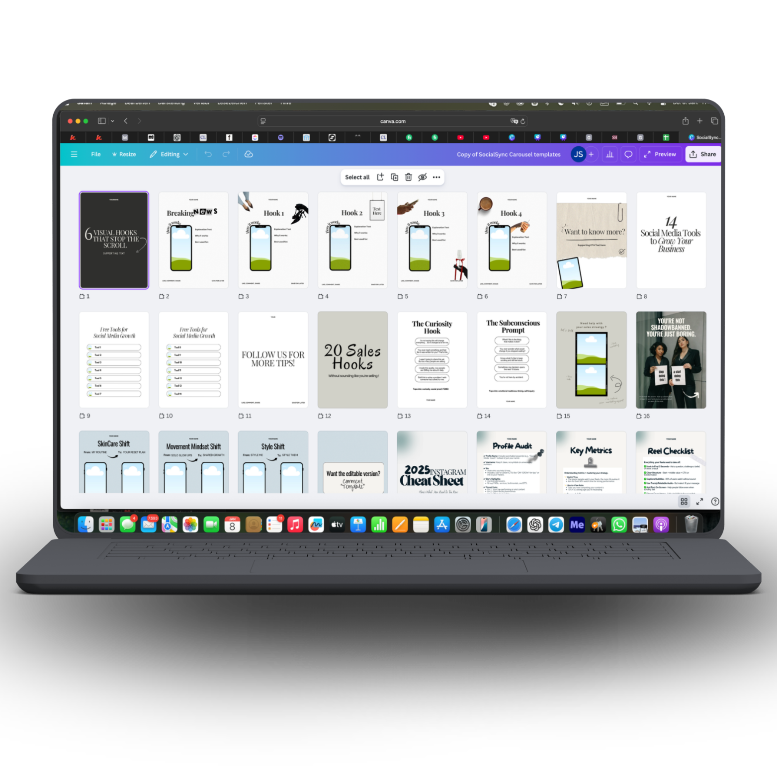 Bonus: High-Performing Carousel Templates